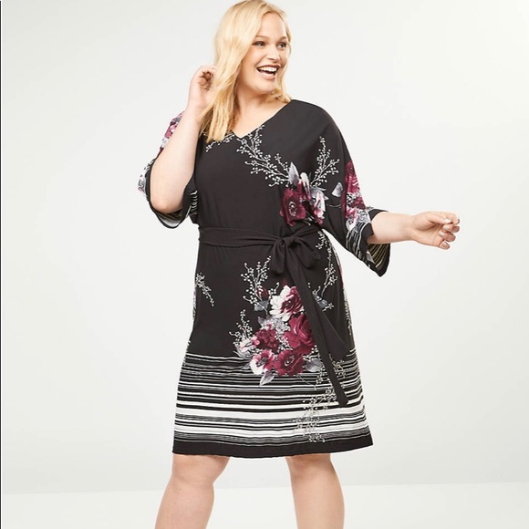 Lane Bryant Dresses & Skirts - BNWT Lane Bryant kimono style dress